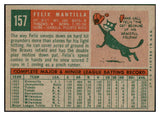 1959 Topps Baseball #157 Felix Mantilla Braves NR-MT 523985