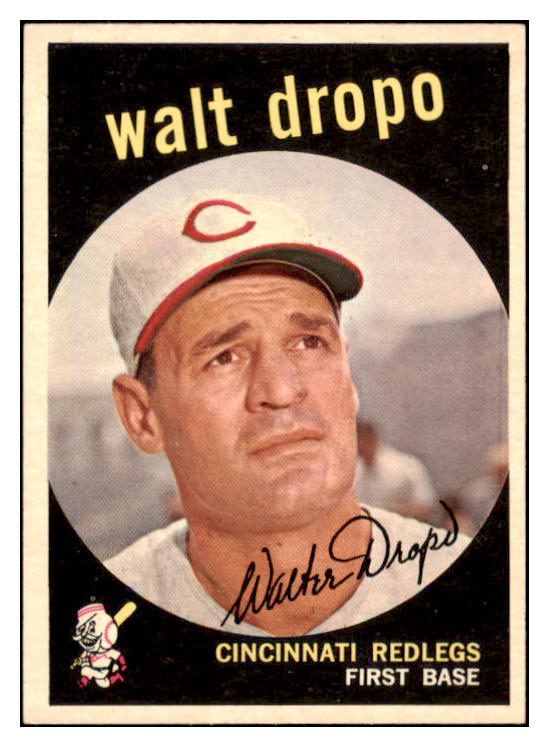1959 Topps Baseball #158 Walt Dropo Reds NR-MT 523986