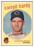 1959 Topps Baseball #168 Carroll Hardy Indians NR-MT 523993