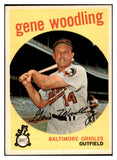 1959 Topps Baseball #170 Gene Woodling Orioles NR-MT 523994