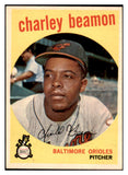 1959 Topps Baseball #192 Charley Beamon Orioles NR-MT 524006