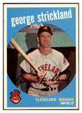 1959 Topps Baseball #207 George Strickland Indians NR-MT 524014