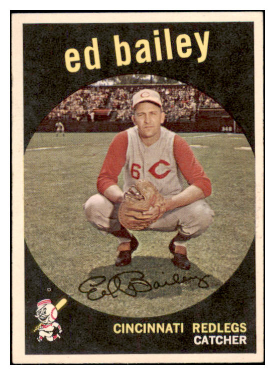 1959 Topps Baseball #210 Ed Bailey Reds NR-MT 524016