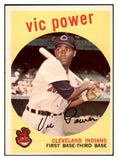 1959 Topps Baseball #229 Vic Power Indians NR-MT 524025