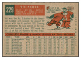 1959 Topps Baseball #229 Vic Power Indians NR-MT 524025