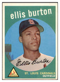 1959 Topps Baseball #231 Ellis Burton Cardinals NR-MT 524026