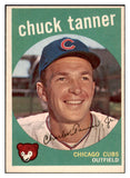 1959 Topps Baseball #234 Chuck Tanner Cubs NR-MT 524029