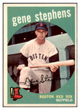 1959 Topps Baseball #261 Gene Stephens Red Sox NR-MT 524043