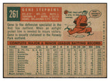 1959 Topps Baseball #261 Gene Stephens Red Sox NR-MT 524043