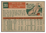 1959 Topps Baseball #265 Ron Kline Pirates NR-MT 524045