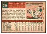 1959 Topps Baseball #268 Tito Francona Tigers NR-MT 524046