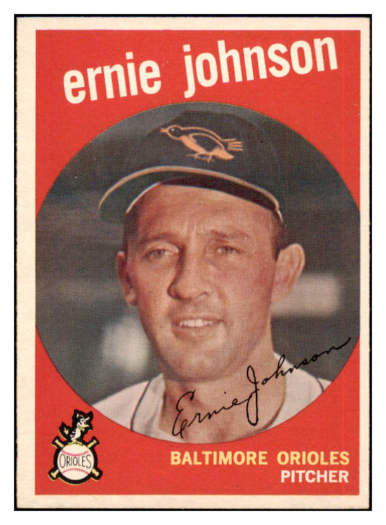 1959 Topps Baseball #279 Ernie Johnson Orioles NR-MT 524048