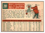 1959 Topps Baseball #281 Walt Craddock A's NR-MT 524050