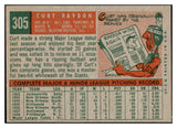 1959 Topps Baseball #305 Curt Raydon Pirates NR-MT 524060