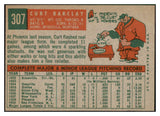 1959 Topps Baseball #307 Curt Barclay Giants NR-MT 524061