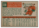 1959 Topps Baseball #308 Norm Siebern Yankees NR-MT 524062