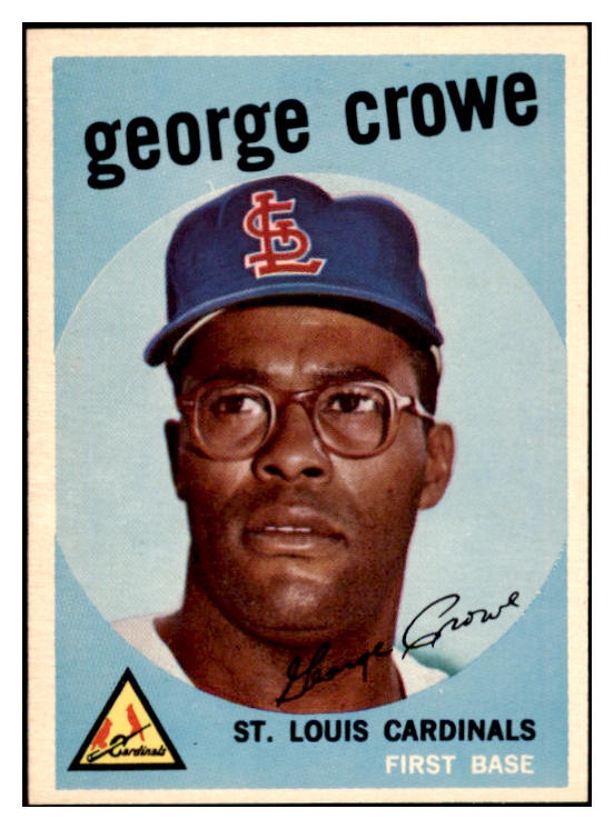 1959 Topps Baseball #337 George Crowe Cardinals NR-MT 524079