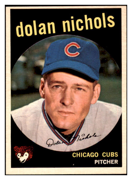 1959 Topps Baseball #362 Dolan Nichols Cubs NR-MT 524087