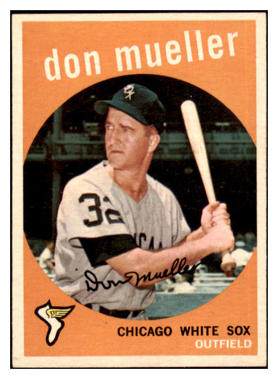 1959 Topps Baseball #368 Don Mueller White Sox NR-MT 524091