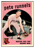 1959 Topps Baseball #370 Pete Runnels Red Sox NR-MT 524092