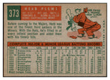 1959 Topps Baseball #373 Herb Plews Senators NR-MT 524094