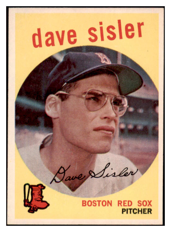 1959 Topps Baseball #384 Dave Sisler Red Sox NR-MT 524101