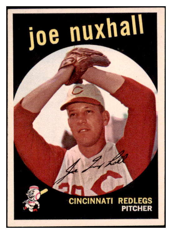 1959 Topps Baseball #389 Joe Nuxhall Reds NR-MT 524105