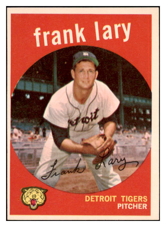 1959 Topps Baseball #393 Frank Lary Tigers NR-MT 524108