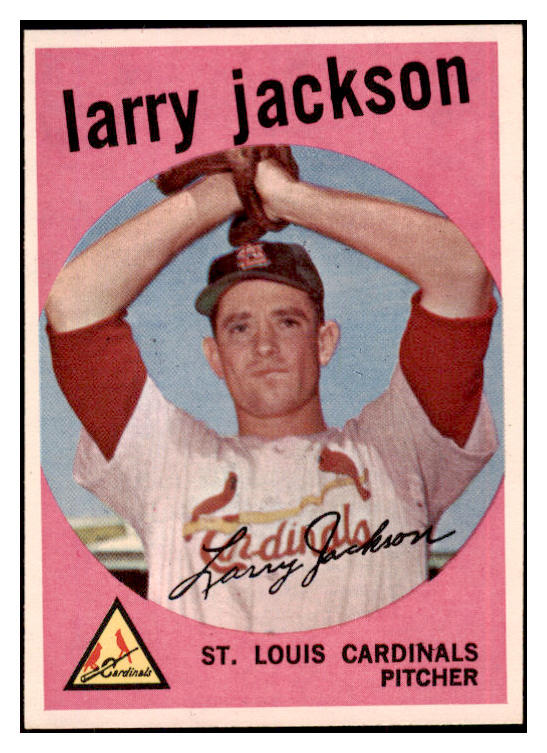 1959 Topps Baseball #399 Larry Jackson Cardinals NR-MT 524112