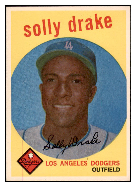 1959 Topps Baseball #406 Solly Drake Dodgers NR-MT 524115