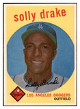 1959 Topps Baseball #406 Solly Drake Dodgers NR-MT 524115