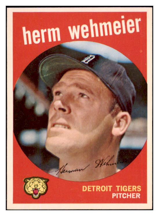 1959 Topps Baseball #421 Herm Wehmeier Tigers NR-MT 524121