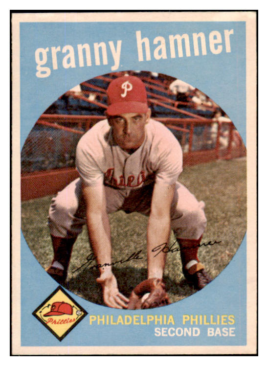 1959 Topps Baseball #436 Granny Hamner Phillies NR-MT 524127