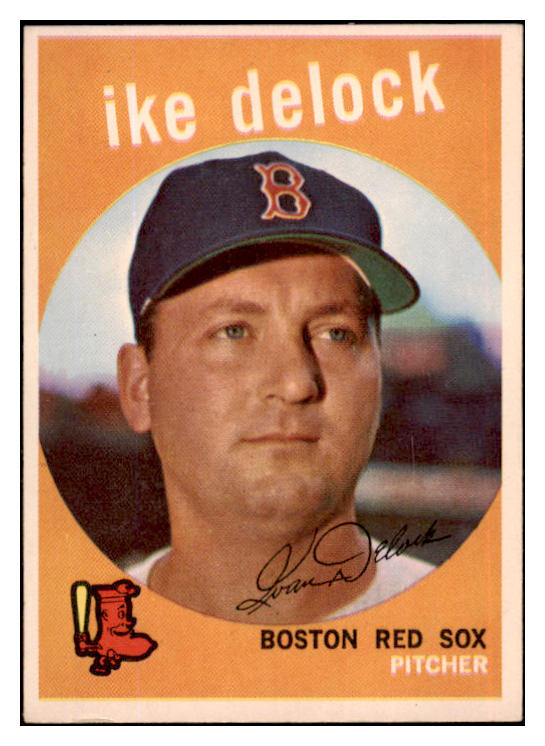 1959 Topps Baseball #437 Ike Delock Red Sox NR-MT 524128