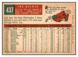 1959 Topps Baseball #437 Ike Delock Red Sox NR-MT 524128