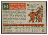 1959 Topps Baseball #444 Ronnie Hansen Orioles NR-MT 524131