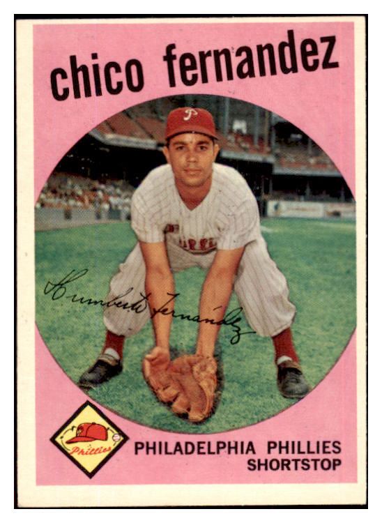 1959 Topps Baseball #452 Chico Fernandez Phillies NR-MT 524136
