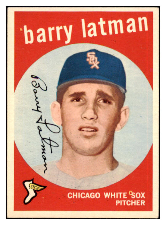 1959 Topps Baseball #477 Barry Latman White Sox NR-MT 524148