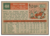 1959 Topps Baseball #484 Willie Kirkland Giants NR-MT 524150
