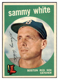 1959 Topps Baseball #486 Sammy White Red Sox NR-MT 524151