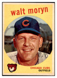 1959 Topps Baseball #488 Walt Moryn Cubs NR-MT 524153