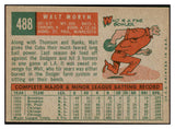 1959 Topps Baseball #488 Walt Moryn Cubs NR-MT 524153