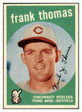 1959 Topps Baseball #490 Frank Thomas Reds NR-MT 524155
