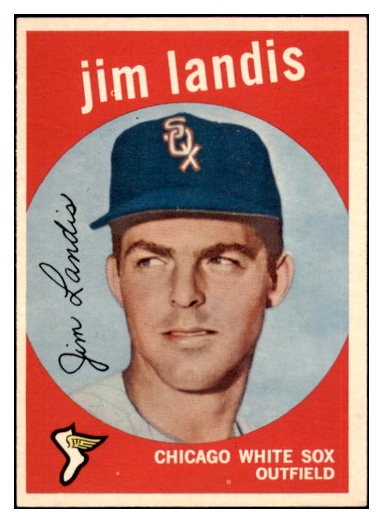 1959 Topps Baseball #493 Jim Landis White Sox NR-MT 524158