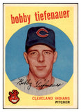 1959 Topps Baseball #501 Bobby Tiefenauer Indians NR-MT 524164
