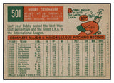 1959 Topps Baseball #501 Bobby Tiefenauer Indians NR-MT 524164