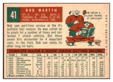 1959 Topps Baseball #041 Bob Martyn A's EX-MT 524173