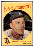 1959 Topps Baseball #064 Joe Demaestri A's EX-MT 524178