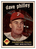 1959 Topps Baseball #092 Dave Philley Phillies EX-MT 524187
