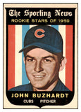 1959 Topps Baseball #118 John Buzhardt Cubs EX-MT 524194